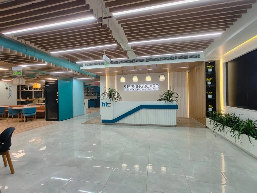 Indian team working in a modern office